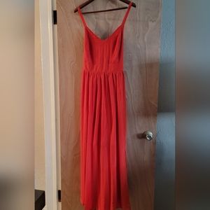 Torrid chiffon flowy Maxi NWT